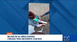 Un siniestro vial que involucra al transporte público de la capital deja a una ciudadana con graves lesiones en sus extremidades inferiores. Un reportaje de Juan Miguel Rodríguez