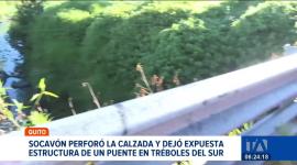 Vecinos de La Cocha denuncian el grave estado en el que se encuentra el viaducto y exigen la intervención inmediata del Municipio de Quito. Un reportaje de Gustavo Jaramillo