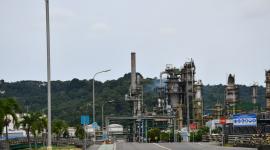 La Refinería de Esmeraldas es la más grande de Ecuador.