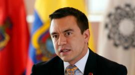 El presidente de la República, Daniel Noboa Azín.