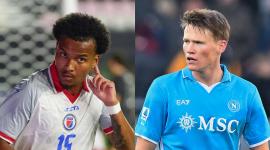 Ruben Providence, de Haití, Scott McTominay, de Escocia.
