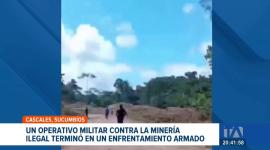 Un operativo contra la minería ilegal en la Amazonía derivó en un cruce de balas en una zona selvática. Hay varios milatares heridos. Un reportaje de Ismenia Solórzano