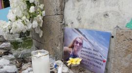 Foto en memoria de la activista Monika Silva.