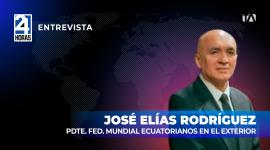 "Atravesamos una fuerte criminalización de la movilidad humana y en Ecuador se condecora a los responsables de las deportaciones" comentó José Elías Rodríguez, presidente de la Federación de Ecuatorianos en el Exterior, sobre las políticas migratorias.