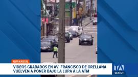 Dos uniformados de la ATM fueron grabados en la av. Francisco de Orellana mientras realizaban detenciones y emitían presuntas citaciones vehiculares. Un reportaje de Ever Moreira