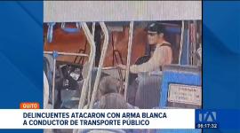 Un conductor fue atacado con arma blanca por asaltantes que robaban su unidad. La víctima recibió asistencia médica de urgencia. Un reportaje de Gustavo Jaramillo