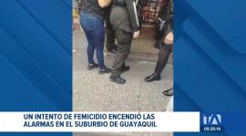 Uniformados hicieron uso legítimo de la fuerza para neutralizar a un agresor que atentaba contra la vida de una mujer en Guayaquil. Un reportaje de Jazmín Solís