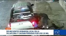 Un robo en la Villaflora, sur de Quito, perjudica a una familia con la pérdida de USD 20 mil en mercadería. Un reportaje de Gustavo Jaramillo