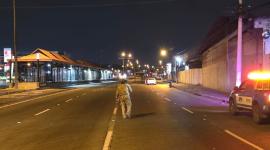 Un siniestro ocurrió en la vía a Daule, cerca de la parada de Metrovía Gallegos Lara, sentido hacia el norte.