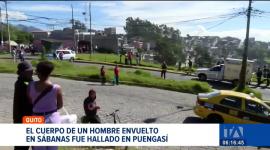 Moradores de Puengasí alertaron sobre un bulto sospechoso abandonado en la vía pública. Autoridades confirmaron que se trataba de restos humanos. Un reportaje de Juan Miguel Rodríguez