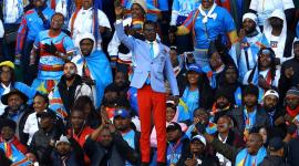 Lumumba es el hincha más famoso de la República Democrática del Congo.