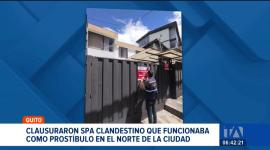 Autoridades clausuraron un spa clandestino en Quito. Se constató que el lugar operaba ofreciendo servicios de masajes tántricos de hasta 80 dólares. Un reportaje de Juan Miguel Rodríguez