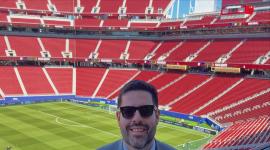 Jorge ‘Chipi’ Vera periodista paraguayo en la cobertura del Mundial 2026.