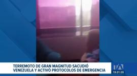 Se reportaron afectaciones en algunas edificaciones de la zona. Las autoridades no han informado sobre víctimas hasta el momento. Un reportaje de Estefania Vaca