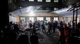 Decenas de personas son atendidas en un hospital en La Guaira, Venezuela, el 24 de junio de 2026.