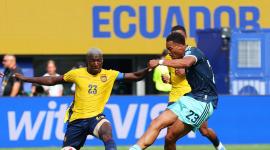 Ecuados anotó su primer gol en el Mundial 2206 en su tercer partido.
