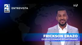 "Alemania puso lo mejor que tenía en campo, no entró con equipo alterno" comentó Frickson Erazo, exseleccionado ecuatoriano, sobre el partido de Ecuador contra Alemania.