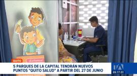 Desde este fin de semana en parques de Quito, profesionales de la medicina realizarán chequeos clínicos, evaluaciones nutricionales y preventivas para la comunidad. Un reportaje de Mishell Villacís