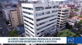 La Corte Constitucional respalda el estado de excepción decretado por el Ejecutivo. Con esta medida se respalda los operativos en 10 provincias y tres cantones críticos. Un reportaje de Astrid Singre