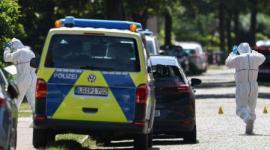 Personal de Criminalística acudió a la zona del tiroteo para levantar los cuerpos de las víctimas.