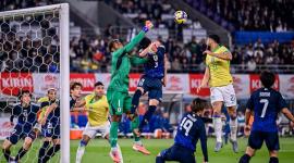 Japón y Brasil en el estadio de Tokio en Chofu, en un encuentro del 14 de octubre de 2025.