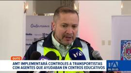 La AMT  reestructurará su personal operativo. El contingente que custodiaba los planteles educativos se sumará a controles a buses urbanos. Un reportaje de Stephany Paz