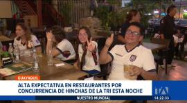 El partido de esta noche genera alta expectativa comercial. Los negocios del norte de la urbe se alistan para recibir a los aficionados. Un reportaje de Bernarda Cevallos