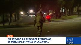 La capital registró una jornada de alta tensión tras reportarse múltiples amenazas de bomba en distintos sectores. Un reportaje de Brigette Mancheno