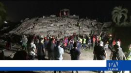 El cargamento con agua e insumos de higiene se envía este miércoles desde Guayaquil. El martes arribó el primer avión con donaciones al país. Un reportaje de María Gracia Chacón