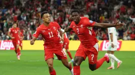 Suiza selló su clasificación a octavos tras vencer con autoridad a Argelia.