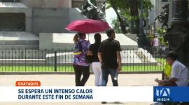 El Inamhi emitió una alerta climática para el Guayaquil, los ciudadanos deberán tomar precauciones ante una intensa ola de calor. Un reportaje de Ricardo Cruzatty