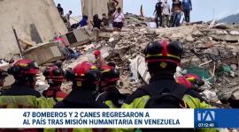 Luego de siete días en labores de búsqueda tras los terremotos en Venezuela, el contingente especializado retornó al país. El equipo  logró rescatar con vida a dos personas atrapadas bajo los escombros. Un reportaje de Juan Pablo Toro