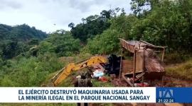 La intervención militar desmanteló maquinaria ilícita con un impacto económico de 800 mil dólares. Se reportaron incidentes durante la acción.