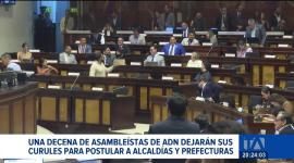 La bancada oficialista aseguró que los legisladores suplentes están listos para asumir las curules vacantes durante los comicios de noviembre. Un reportaje de Brigette Mancheno