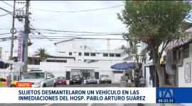 La víctima relató que en pocos minutos delincuentes lograron sustraer las piezas mecánicas de su auto. Moradores del sector denuncian falta de control. Un reportaje de Juan Miguel Rodríguez