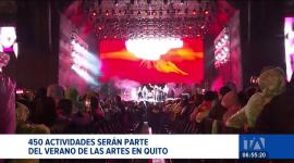 La Secretaría de Cultura del Municipio de Quito presentó la agenda oficial del "Verano de las Artes". Se planificaron 450 actividades. Un reportaje de Stephany Paz