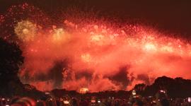 Shows de fuegos artificiales se observaron durante las celebraciones por la Independencia de Estados Unidos.