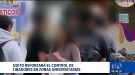 El Municipio de Quito intensifica su plan de control en zonas universitarias ante las quejas por el mal uso del espacio público y consumo de alcohol. Un reportaje de Brigette Mancheno