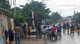 Un abogado y su hijo fueron asesinados en Chone, provincia de Manabí.
