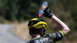 Tour de Francia - 4.ª etapa - De Carcasona a Foix - Carcasona, Francia - 7 de julio de 2026. Per Strand Hagenes, del equipo Visma | Lease a Bike, en acción