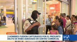 Las autoridades mostraron los resultados del operativo tras el  ataque armado registrado en un centro comercial del sur de Guayaquil. Un reportaje de Jazmín Solís