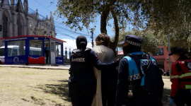 Mujer asegura haber escapado de un presunto secuestro y agresión sexual.