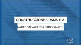 Mientras la autoridad local y su esposa cumplen prisión preventiva, se investiga el crecimiento económico de una empresa suya nacida en 2025. Un reportaje de Carlos Sacoto
