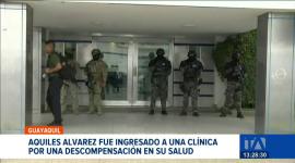 El Snai confirmó que el funcionario fue movilizado desde la Cárcel del Encuentro por problemas en la vesícula. Existe custodia militar.