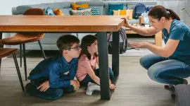 Las zonas seguras dentro de una vivienda son clave para sobrevivir en caso de un terremoto.