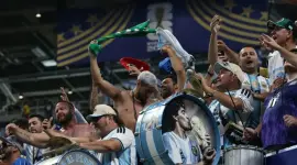 Argentina celebra con su nuevo himno mundialista