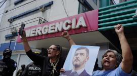 Aquiles Alvarez, alcalde de Guayaquil, fue trasladado a un hospital privado este miércoles 8 de julio