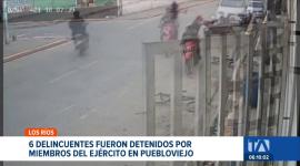 Una rápida respuesta militar permitió la detención de una banda delictiva en la provincia de Los Ríos, tras ser captados atacando comercios y transeúntes. Un reportaje de Catalina García