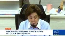 Concejales criticaron los resultados y la funcionalidad del proyecto Senderos Seguros. El alcalde Pabel Muñoz planteó modificar el nombre de la iniciativa. Un reportaje de Stephany Paz