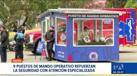 Nueve centros de monitoreo preventivo operan en puntos estratégicos y plazas de Quito. Estos espacios atienden denuncias de robos y crisis varias. Un reportaje de Brigette Mancheno